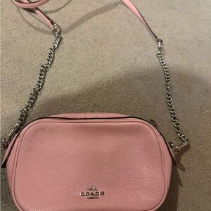 Pink Coach crossbody